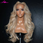 Ash Blonde Body Wave Wig — Milk Tea