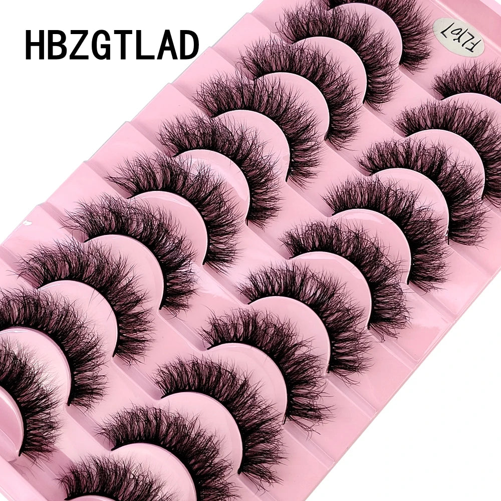 Faux Mink Lashes — 10 Pairs