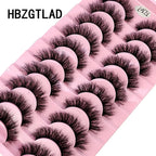 Faux Mink Lashes — 10 Pairs