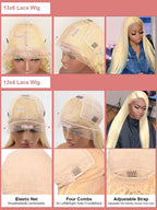 613 Honey Blonde Curly Wig — Loose Deep Wave