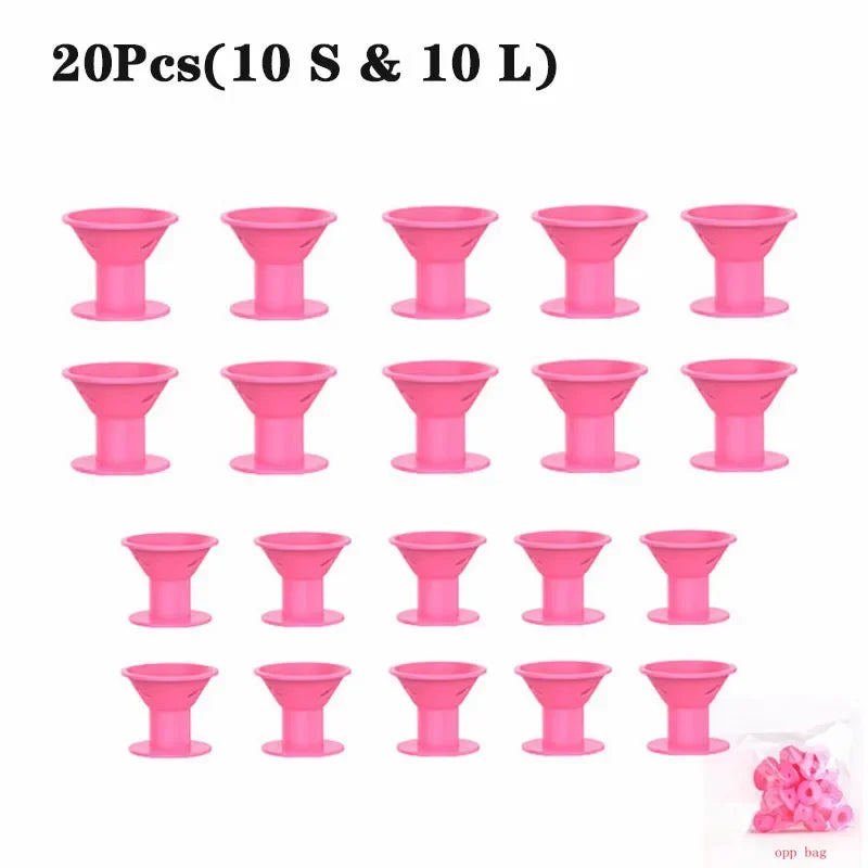 Silicone Heatless Hair Rollers