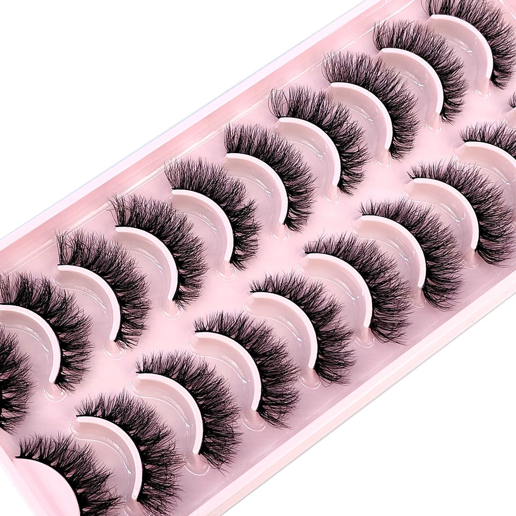 Faux Mink Lashes — 10 Pairs