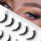 Natural Cat Eye Lashes — Soft Wispy