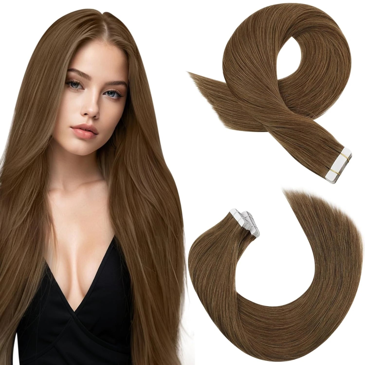 Remy Straight Tape-Ins — 20 Piece, 50g