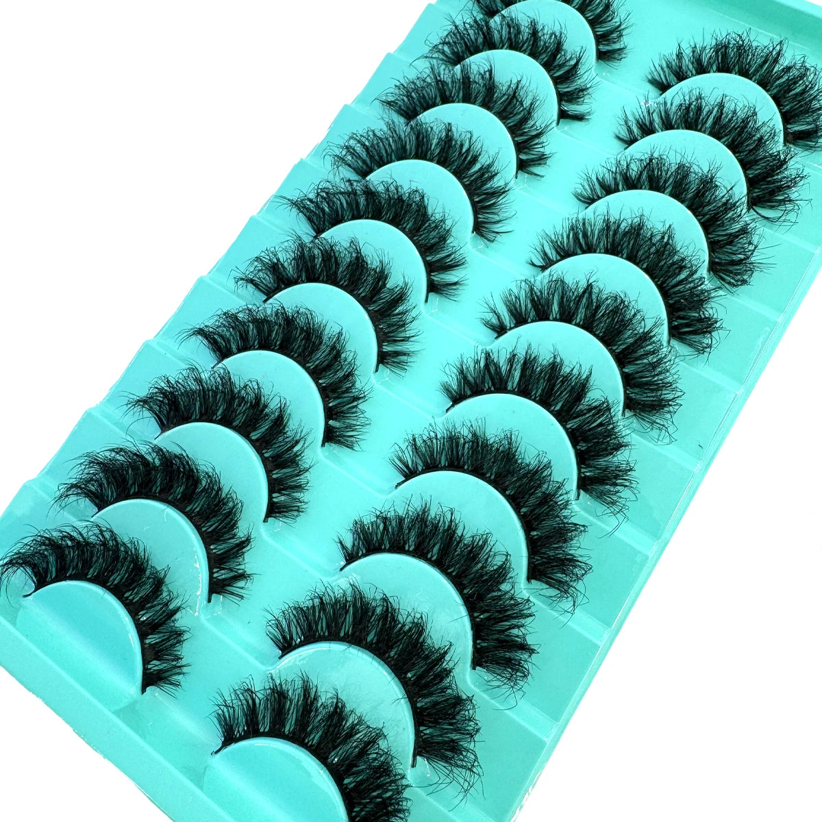 Faux Mink Lashes — 10 Pairs