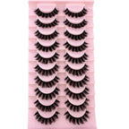 8D Mink Lashes — 10 Pairs