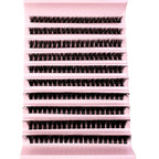 Fluffy Lash Clusters — 5D Volume