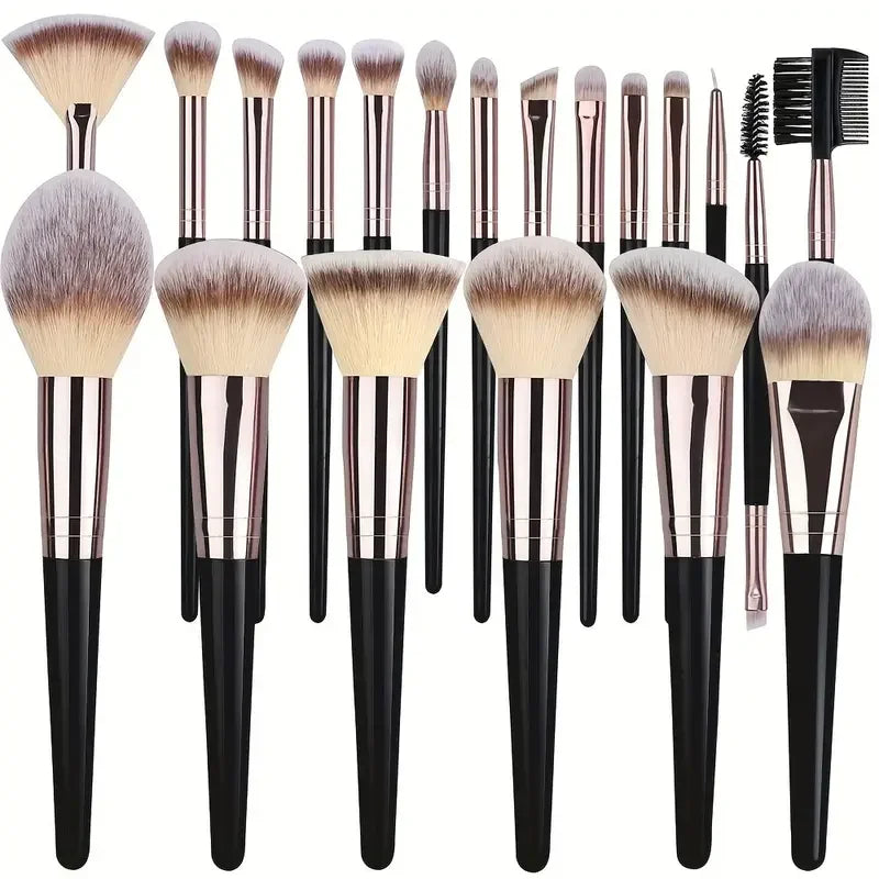 Makeup Brush Set — 3 to 20 Piece
