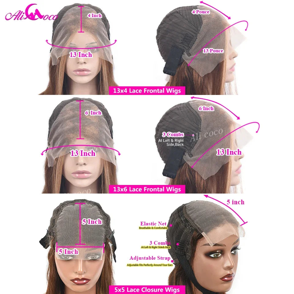Ash Blonde Highlight Body Wave Wig