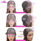 Ash Blonde Highlight Body Wave Wig