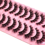 8D Mink Lashes — 10 Pairs