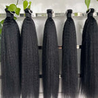 Kinky Straight Bundle Set with HD Closure