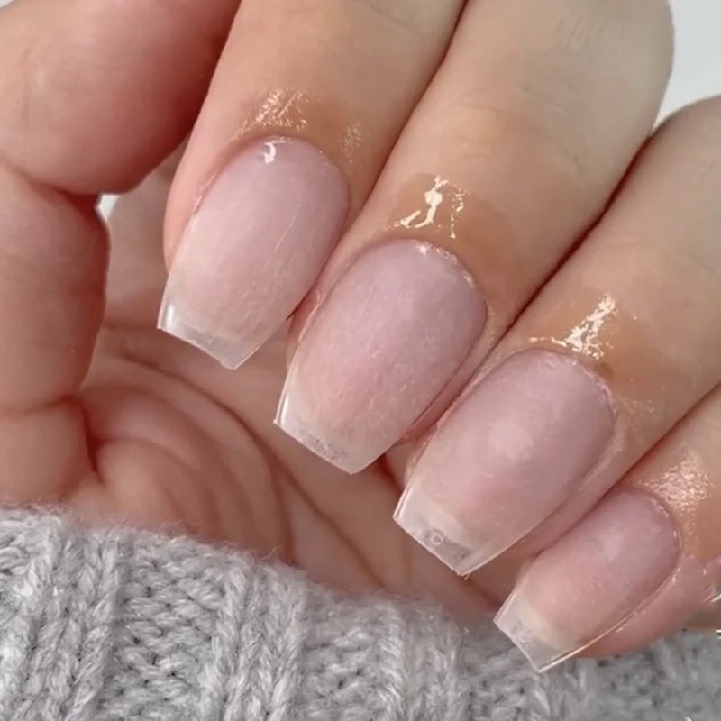Extra Short Coffin Gel Tips — XXS