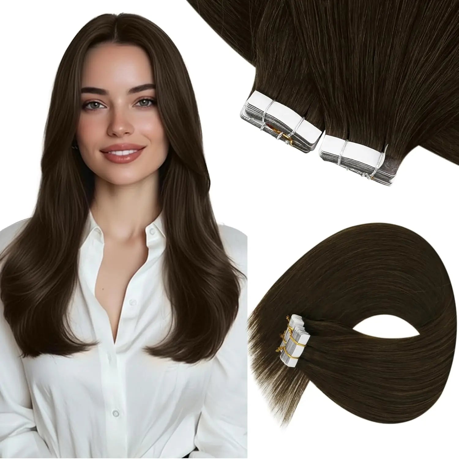 Balayage Straight Tape-Ins