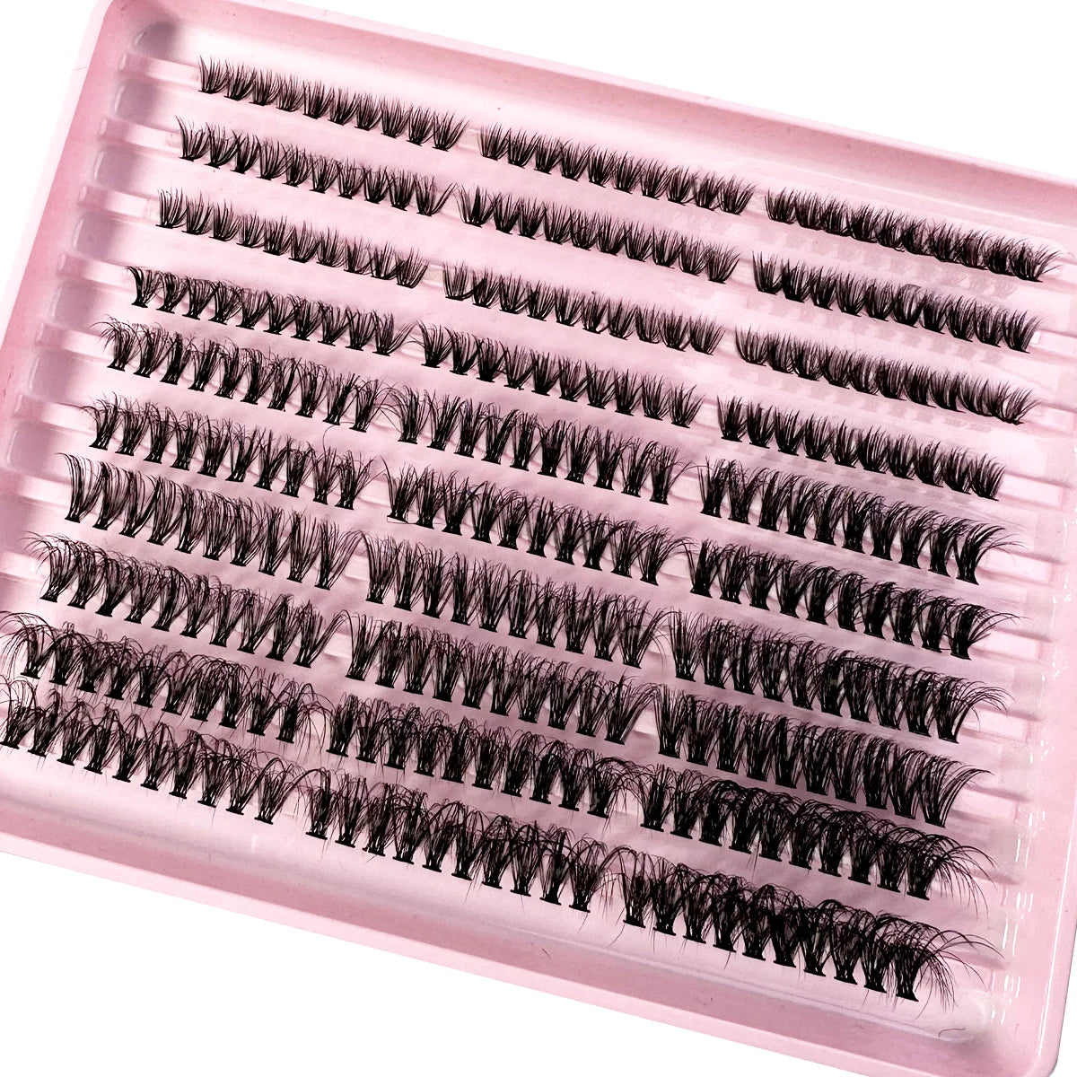 Fluffy Lash Clusters — 5D Volume