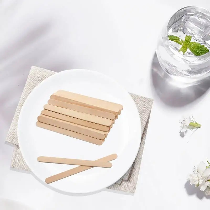 Wooden Waxing Spatulas — 500 Pack