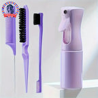 Styling Kit — Spray Bottle, Combs & Brush