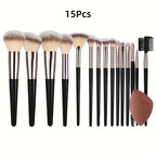 Makeup Brush Set — 3 to 20 Piece