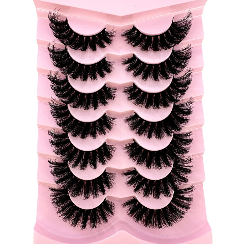 Dramatic Cat Eye Lashes — 7 Pairs