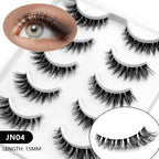 Natural Cat Eye Lashes — Soft Wispy