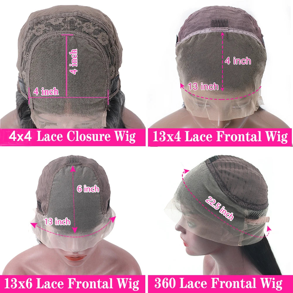 Chocolate Brown Body Wave Wig — 100% Human Hair