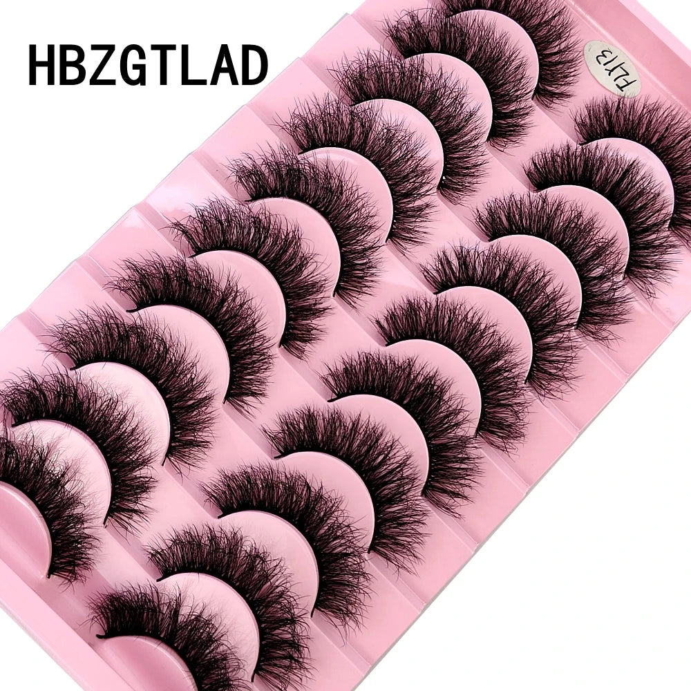 Faux Mink Lashes — 10 Pairs