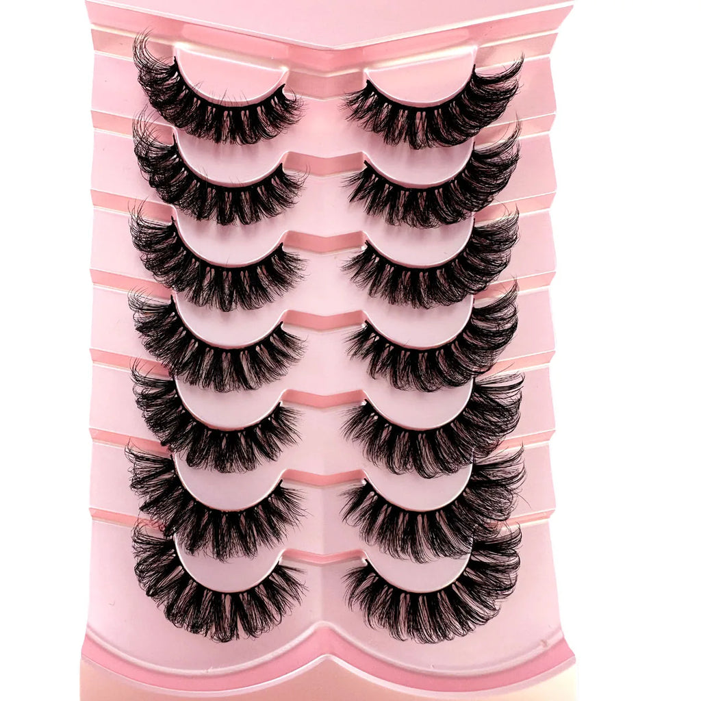 Dramatic Cat Eye Lashes — 7 Pairs