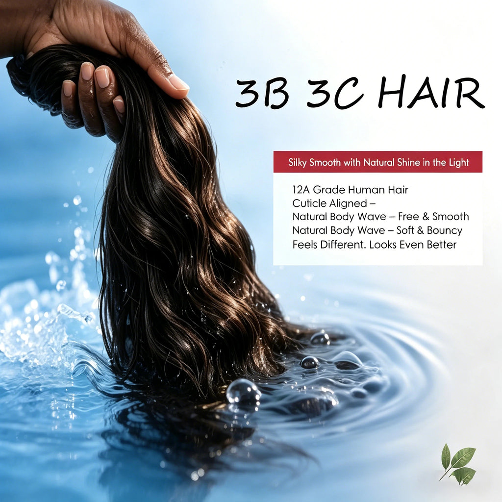 Body Wave 360 Wig - model view