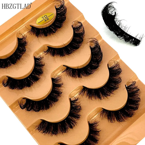 3D Cat Eye Lashes — 5 Pairs
