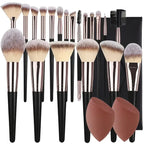 Makeup Brush Set — 3 to 20 Piece