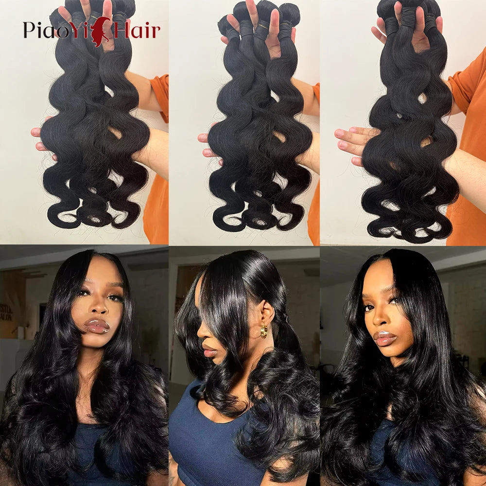 Body Wave Bundle Set with Frontal