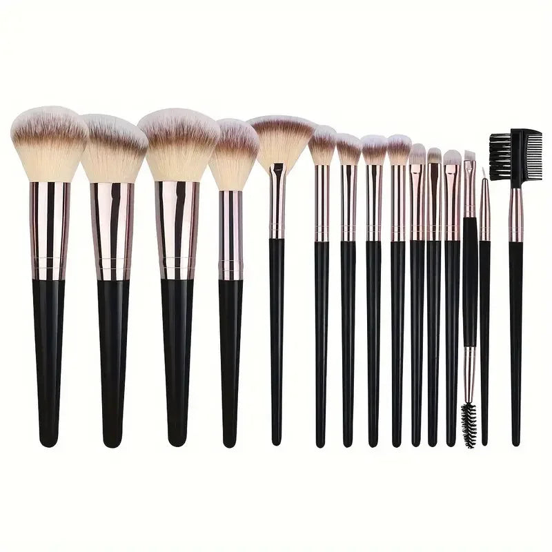 Makeup Brush Set — 3 to 20 Piece