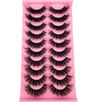 8D Mink Lashes — 10 Pairs