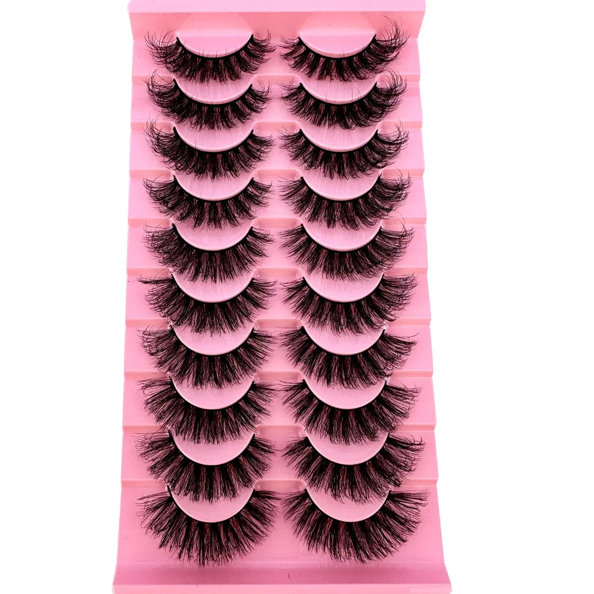 8D Mink Lashes — 10 Pairs