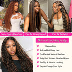 Curly Lace Front Wig — 100% Human Hair