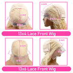 613 Honey Blonde Straight Wig — Long Lengths