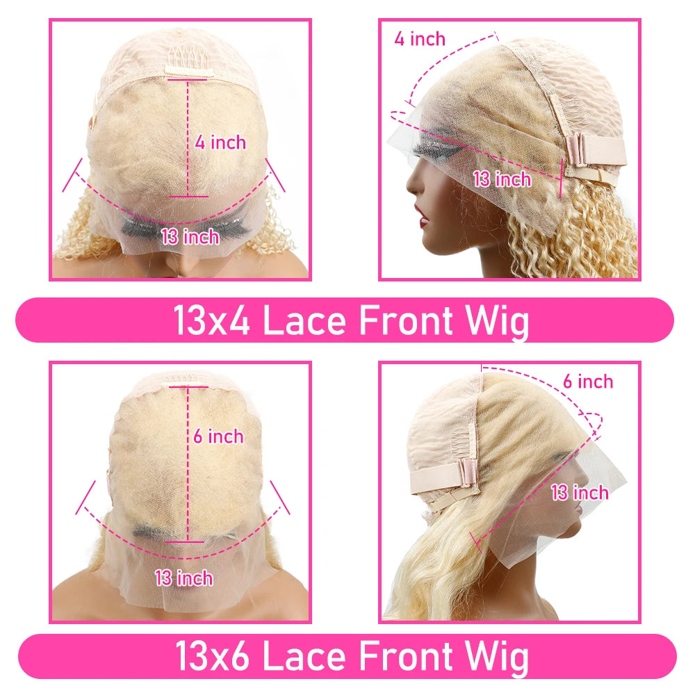 613 Honey Blonde Straight Wig — Long Lengths