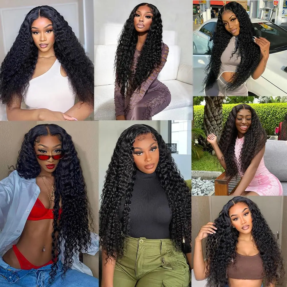 Deep Wave Clip-In Extensions — 8 Piece Set