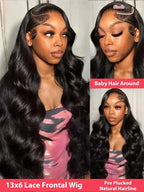 Body Wave Lace Front Wig — 100% Human Hair