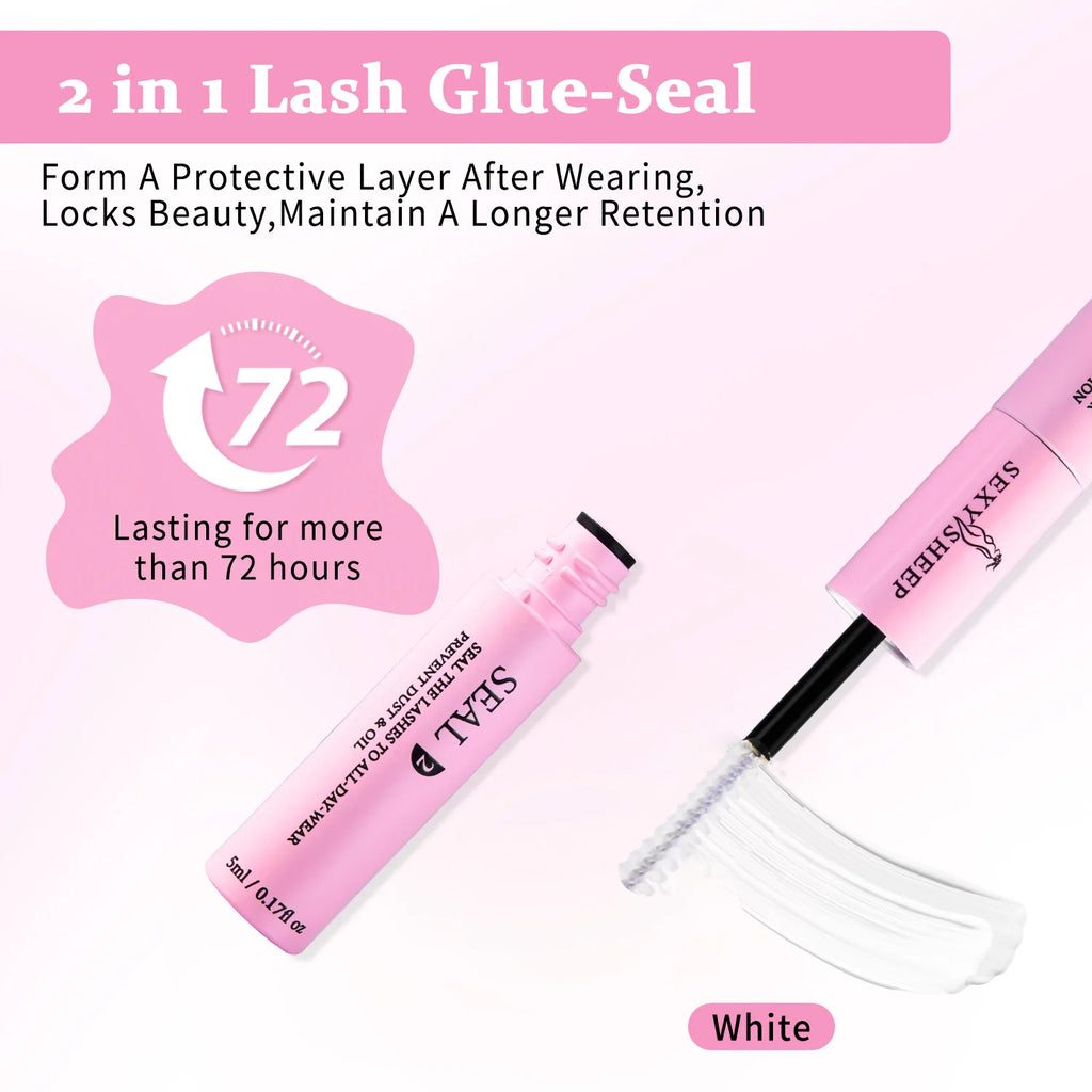 DIY Lash Clusters with Glue & Remover