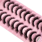 Faux Mink Lashes — 10 Pairs