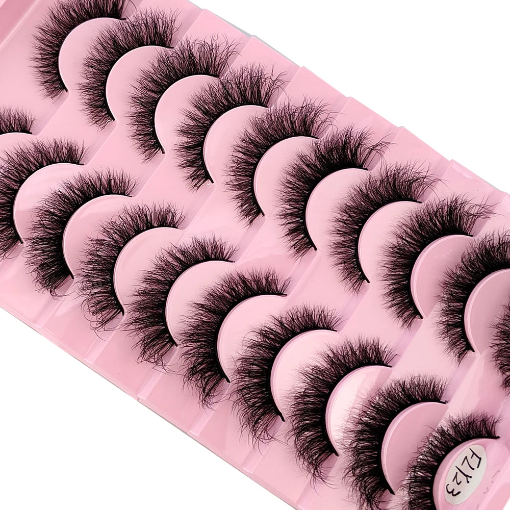 Faux Mink Lashes — 10 Pairs