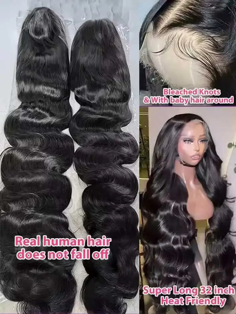 Body Wave Lace Front Wig — 100% Human Hair