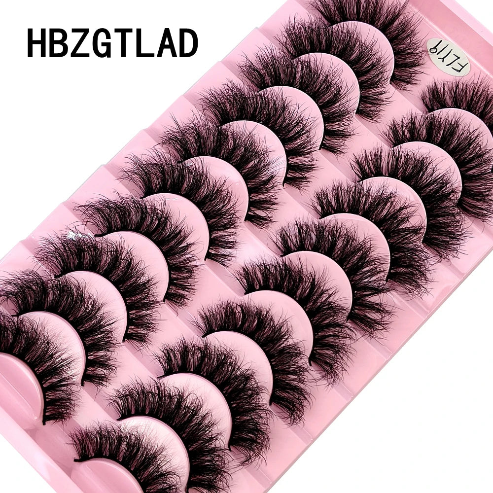 Faux Mink Lashes — 10 Pairs