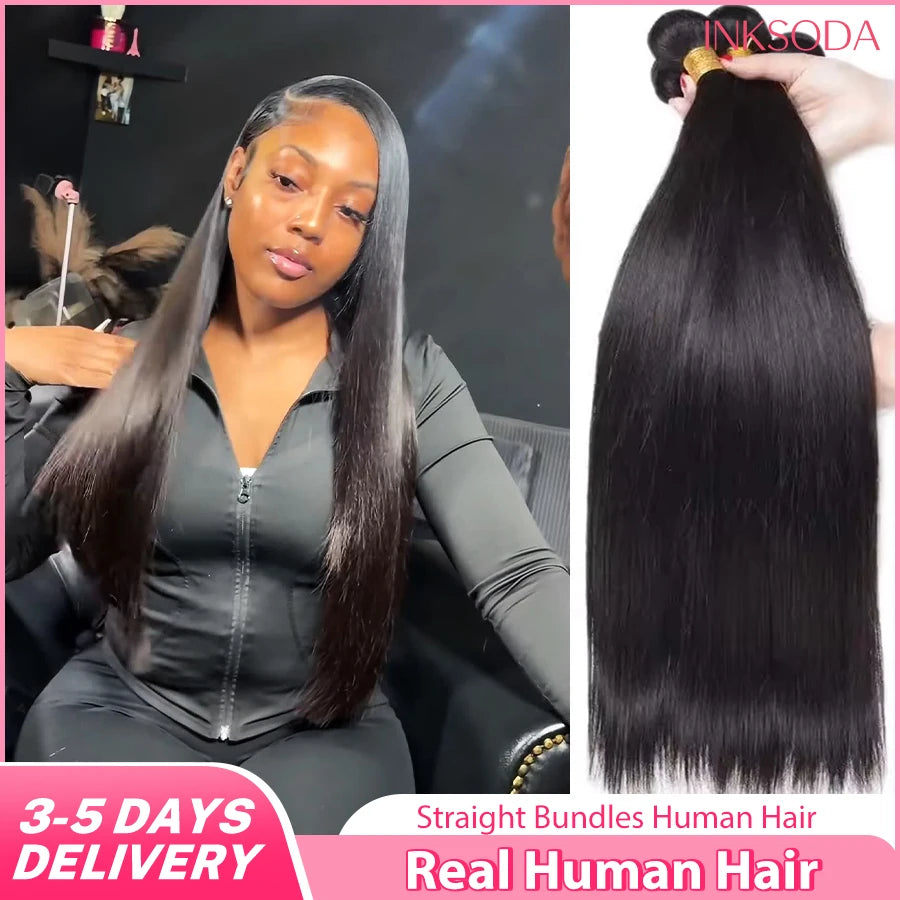 Straight Bundle Set — 100% Human Hair