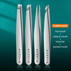 Brow Tweezers Set — 4 Piece