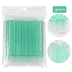 Lash Cleaning Micro Swabs — 100 Pack