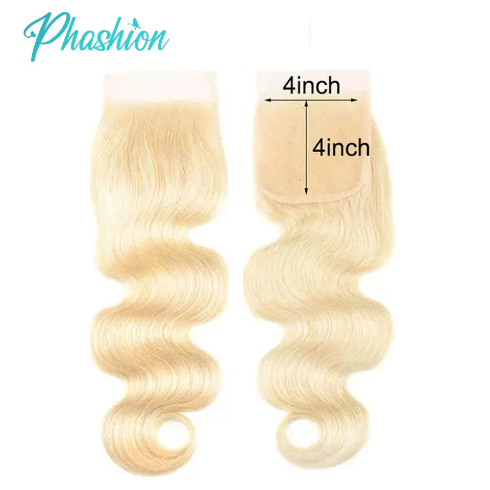 613 Blonde Body Wave Closure & Frontal