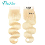 613 Blonde Body Wave Closure & Frontal