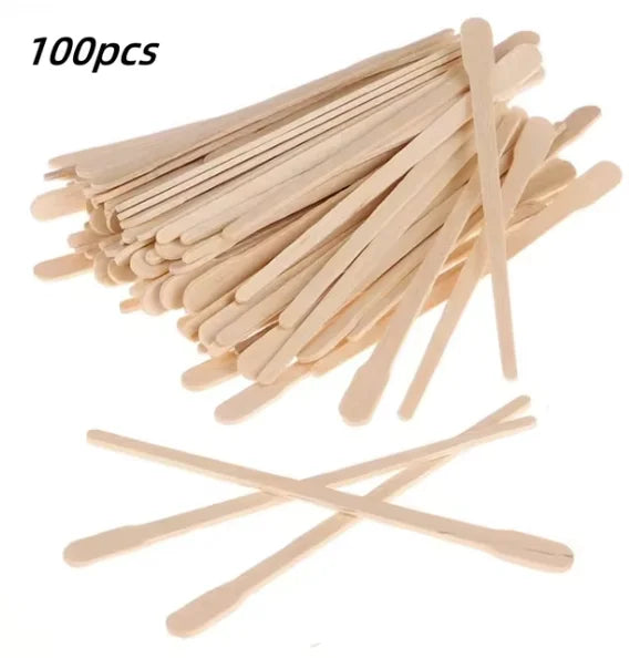 Wooden Waxing Spatulas — 500 Pack